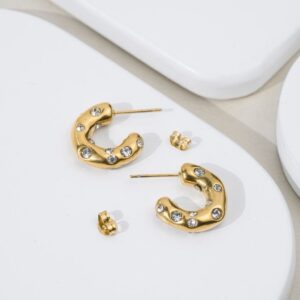 Classic Golden C-Shaped...